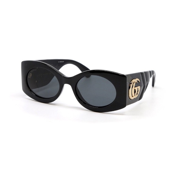 NEW AUTHENTIC GUCCI BLACK SUNGLASSES GUCCI WOMEN EYEWEAR - Picture 4 of 5